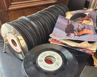 Large Collection of 45's