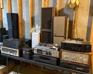 Amazing Large Collection of Vintage Electronics