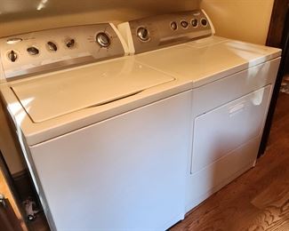 Whirlpool Washer and Dryer
