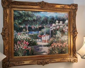 Floral Oil on Canvas