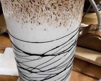 Tall Hand Blown Vase  