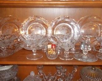 Glassware..........we have a huge selection of every kind of glass