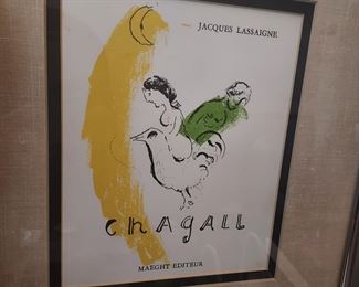 Chagall print 8x10