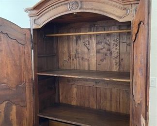 French antique armoire purchased at Bonham auction