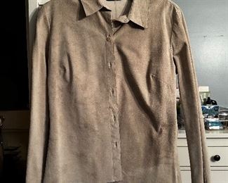 Express suede shirt jacket size 13/14 BIN $10