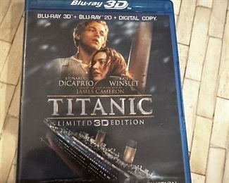Blu Ray 3D Titanic DVD Limited Edition BIN $10