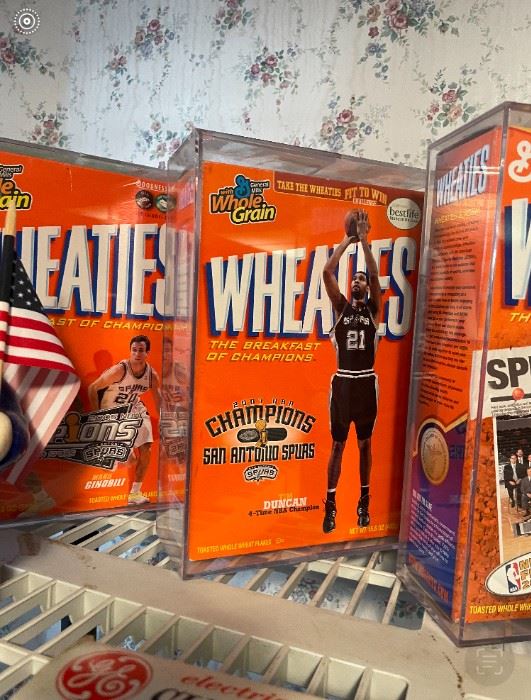 The one and only Tim Duncan on the Wheaties Box!