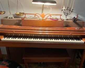 Piano-And yes, it is in tune!