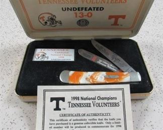 1998 Case XX TN Vols Collectors Knife