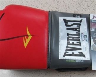 Mike Tyson Autographed Boxing Glove