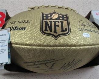 JJ Watt Autographed Football 