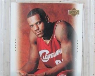 2003 Upper Deck Lebron James Rookie Card