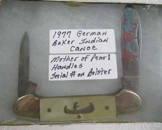 1977 German Boker Indian Canoe Knife