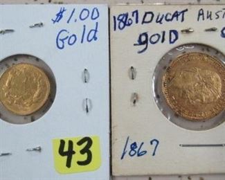 U.S. & Foreign Gold Coins