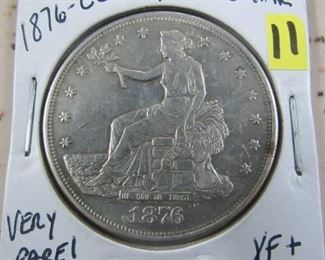 Very Rare 1876 Carson City Trade Dollar