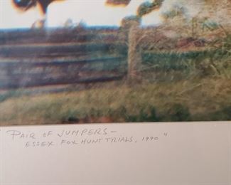Pair of Jumpers - Essex Fox Hunt Trails, 1990