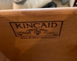 #24	Kincaid Dresser w/Mirror & 7 Drawers \- 62x18x32 - Mirror - 35x50	 $275.00 
