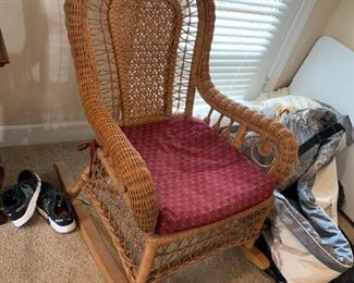 #28	Wicker Rocker 	 $60.00 
