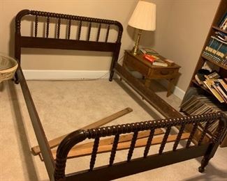#38	Full Jenny lind Headboard/Footboard w/side Rails	 $125.00 
