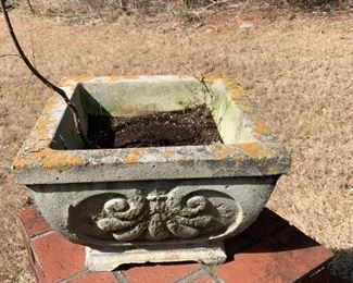 #53	Concrete Sq Planter - 14x10	 $25.00 
#54	Concrete Sq Planter - 14x10	 $25.00 
