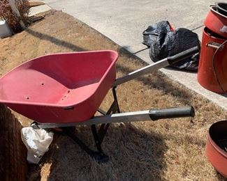 #65	Red Plastic Wheelbarrow	 $25.00 
