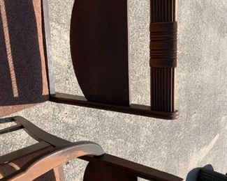 #72	3 Wood Dining chairs - all as is	 $40.00 
