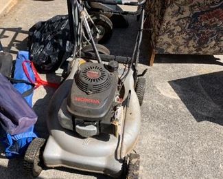 #74	Honda Lawnmower 5.5HP OHC Yard Machine - as is	 $50.00 
