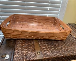 #93	Longaberger basket rectangle 1995	 $40.00 
