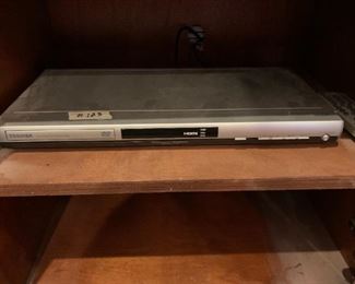 #123	Toshiba DVD Player 	 $30.00 
