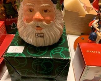 #133	Fitz & Floyd Santa Head	 $25.00 
