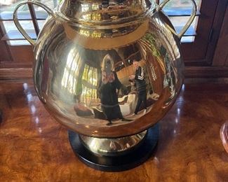 great brass lamp