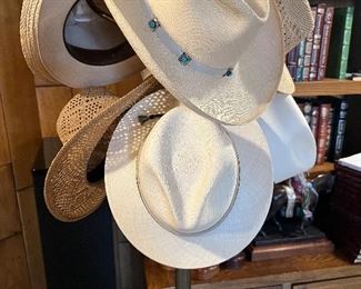 great coat rack & hats