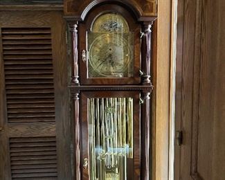 Sligh grandfather clock beautiful chimes 