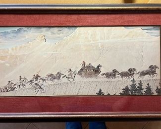 Norman Rockwell: Stagecoach