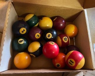 Billiard balls