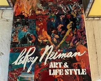 LeRoy Neiman Art & Lifestyle Hardcover Coffee Table Book