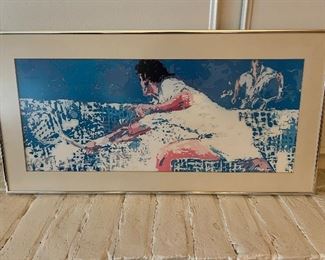 LeRoy Neiman "Tennis" Serigraph 
