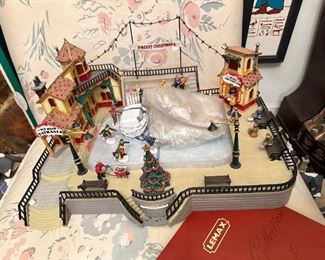 Lemax christmas display