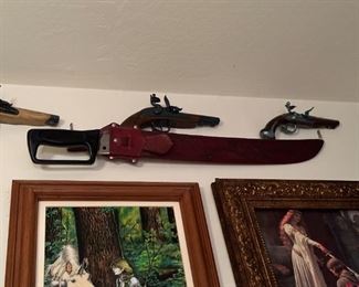 black powder guns