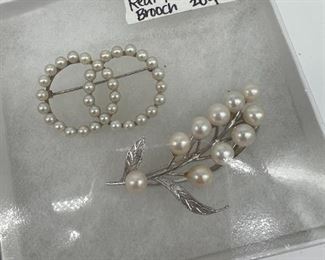 Sterling and Pearls