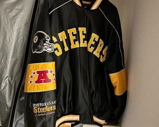 Steelers letterman jacket