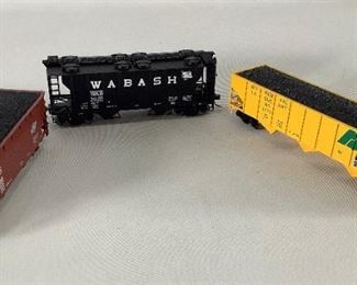 HO Trainman Rolling Stock Atlas Model Railroad Co., Inc. Trains Item #18956, 17210, and 20001243.
