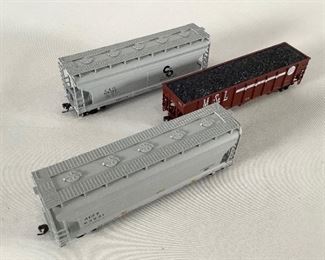 Atlas Trainman HO Scale Rolling Stock: 18919, 929 and 937