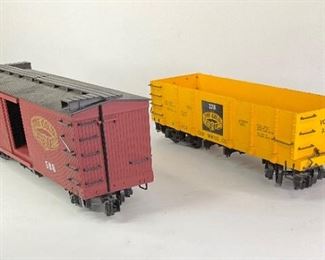 Bachmann- The Gold Belt Line G Scale Gondola Car #328 & Freight Car #588