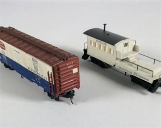  Mantua HO Scale Model Train Cars #750-001 & 6006
