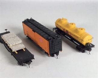 Athearn HO Scale Model Railroad Kits: 1302, 1617 and 1500