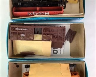  Athearn HO Scale Model Railroad Kits: 1503, 1773 and 5028