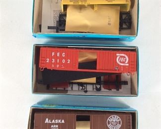  Athearn HO Scale Model Railroad Kits: 1503, 1773 and 5028