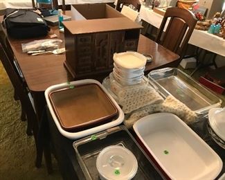 PUREX , CORELL, ANCHOR HOCKING, PAMPERED CHEF, FIRE KING