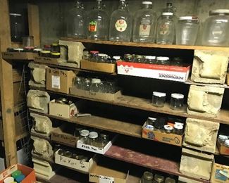 FARM FRESH JUGS, BALL WIDE MOUTH, BAL GALLON, BALL QUART/ PINT WIDE MOUTHAND SMALL, KERR WIDE MOUTH PINT, 1/2 GALL WIDE AND SMALL BALL, LIPTON TEA, SANKA, TANG, PRESTO GALLONS, LONGLIFE QUARTS, TALL BALL JARS, MARZETTIS, GALLON VINEGAR JARS, COFFEE JARS ALL SIZES, HERRING JARS, BABAY FOOR GLASS JARS ALL SIZES, BLUE JARS ZINC LIDS,  CANNING JARS GALORE